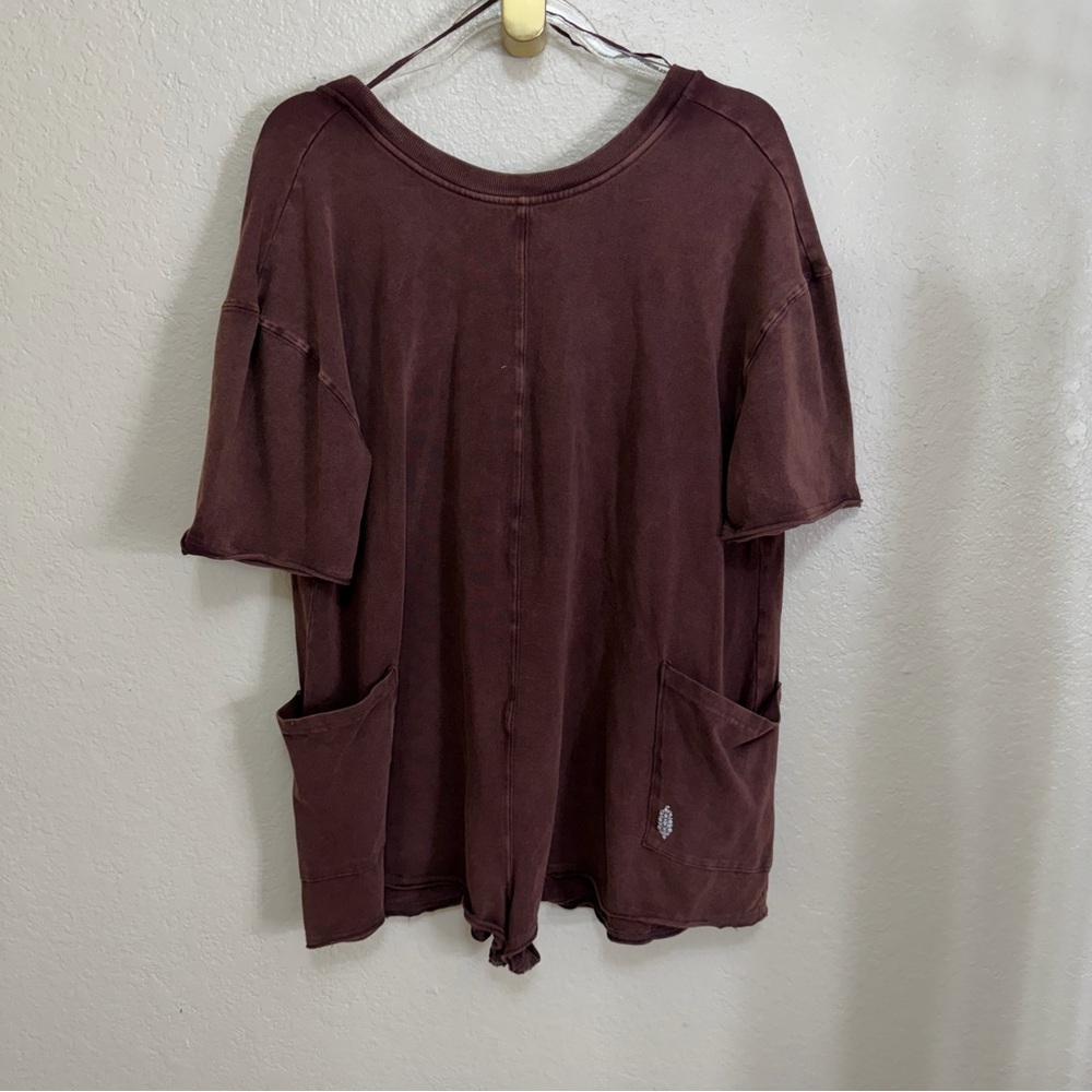 New Free People x FP Movement hot shot tee romper - Picture 5 of 11
